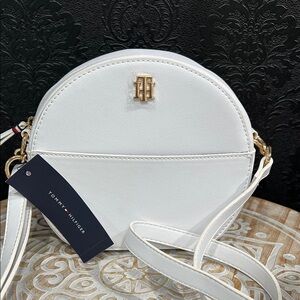 Tommy Hilfiger White Crossbody Bag
